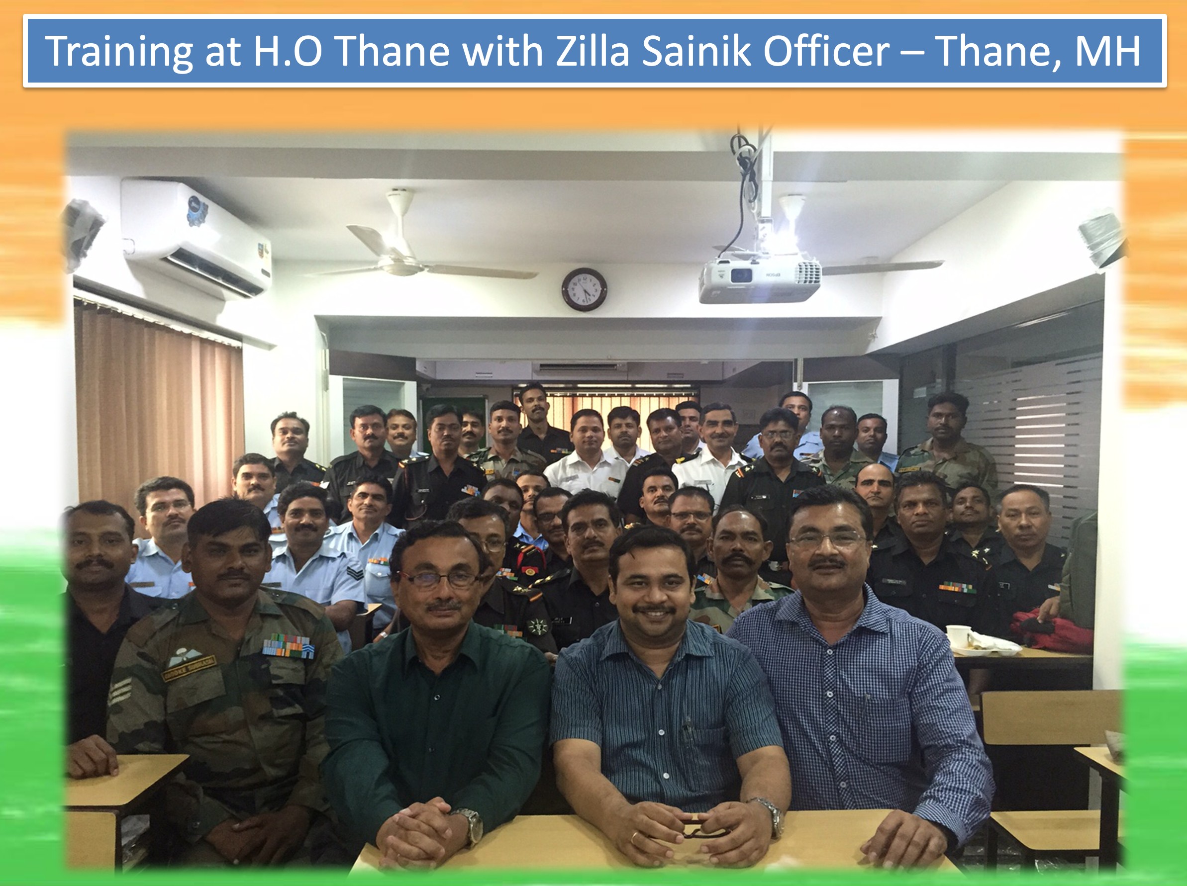 DGR Batch Training with Zilla Sainik Officer - Thane, Maharashtra