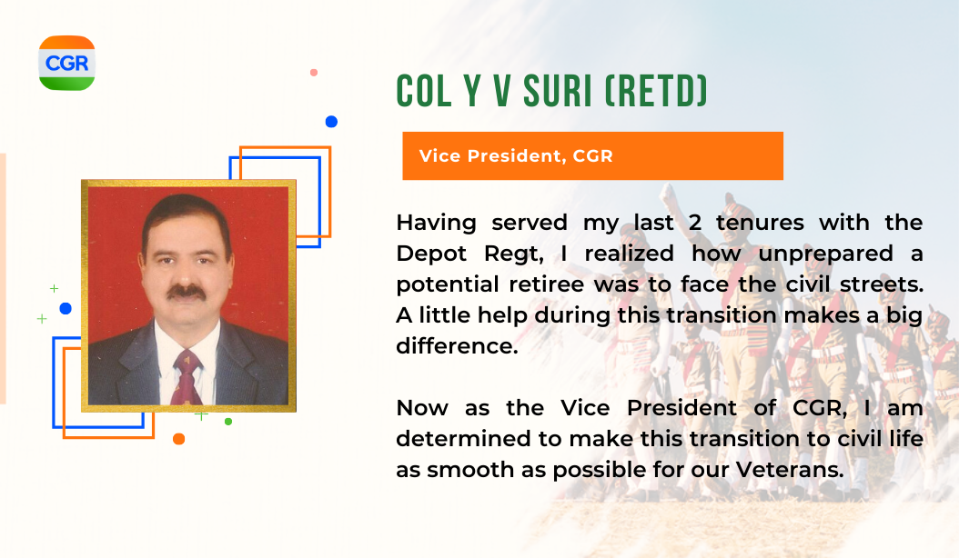 Col Suri Testimonial