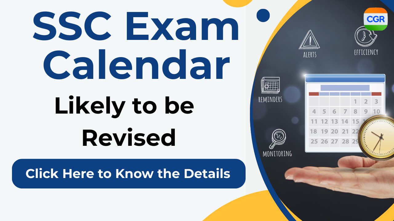 SSC Exam Calendar 2025 Revised 