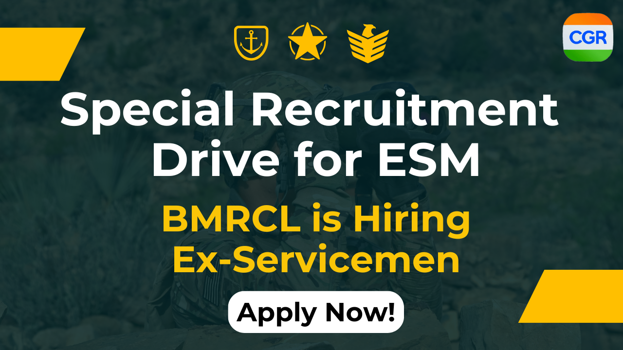 BMRCL recruitment 