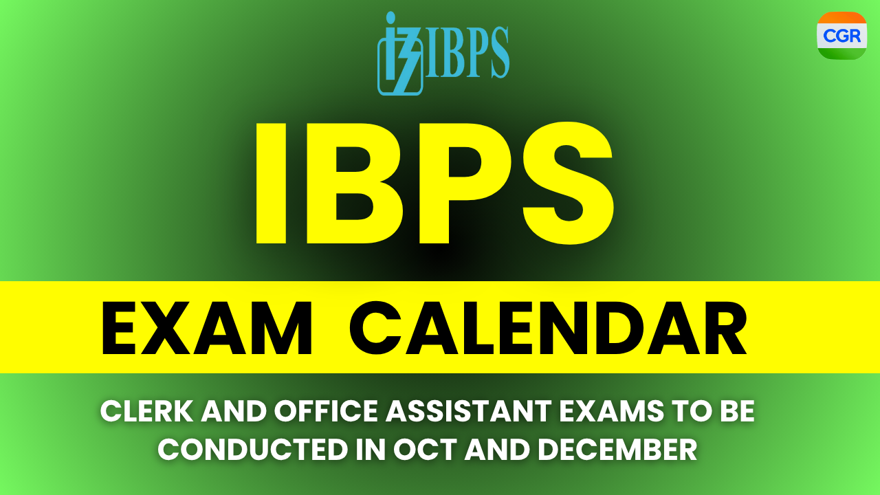 IBPS Exam Calendar